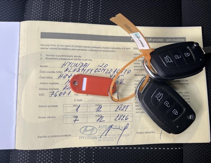 Hyundai i20 Hatchback 998,0 73 kw