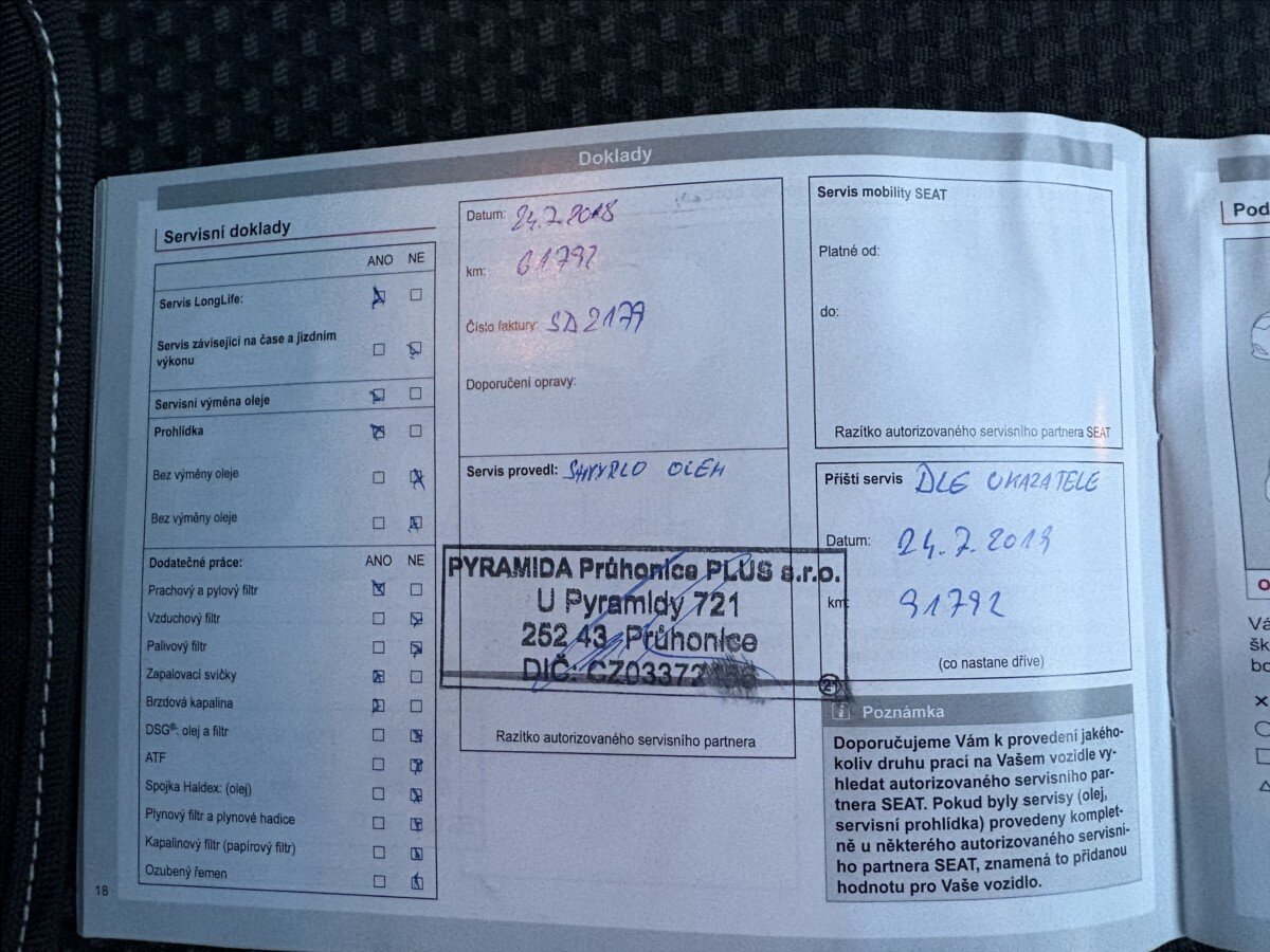 Seat Toledo Liftback 1,2 l 81 kw