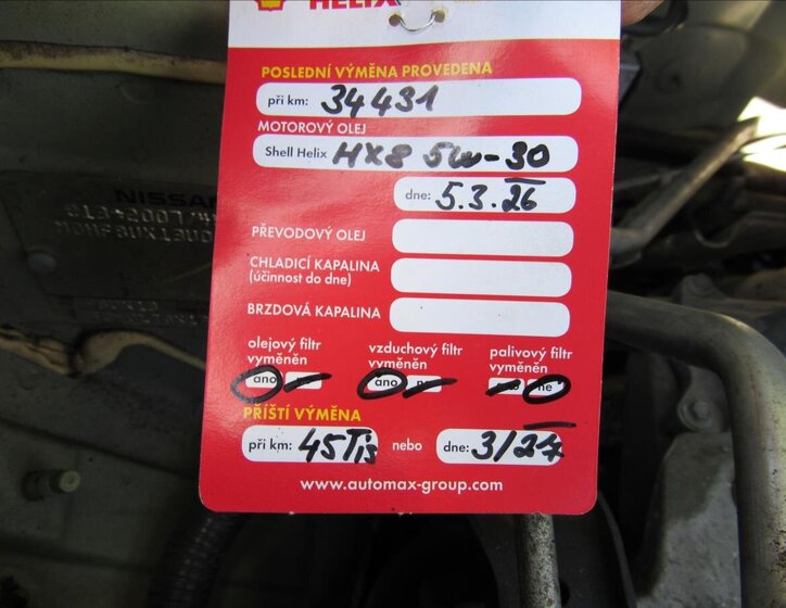 Nissan Micra Hatchback 1,2 l 59 kw