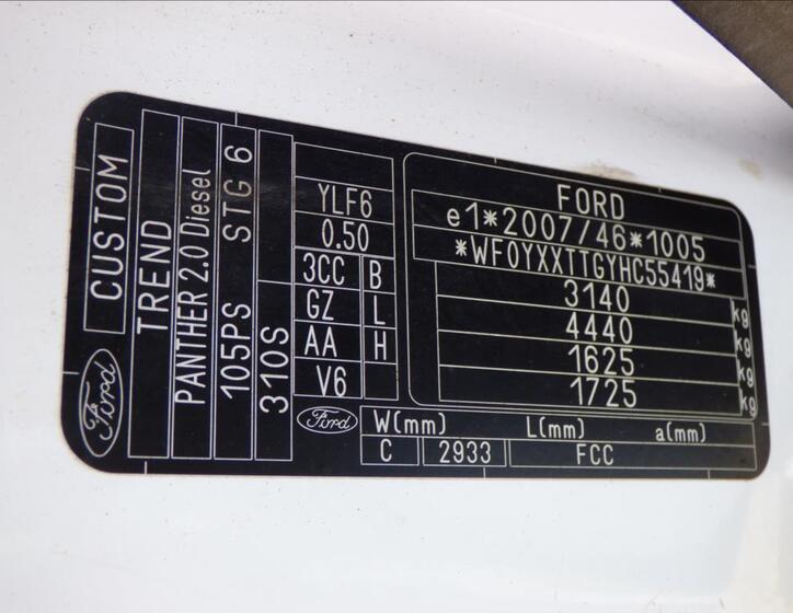 Ford Transit Custom 48