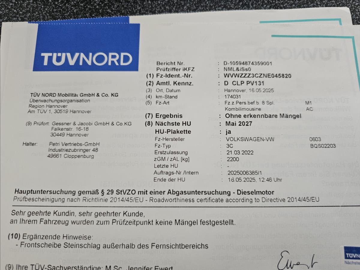 Volkswagen Passat Kombi 2,0 l 110 kw