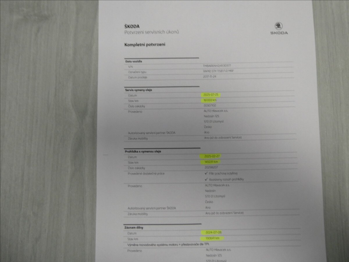 Škoda Rapid Sedan 999,0 81 kw