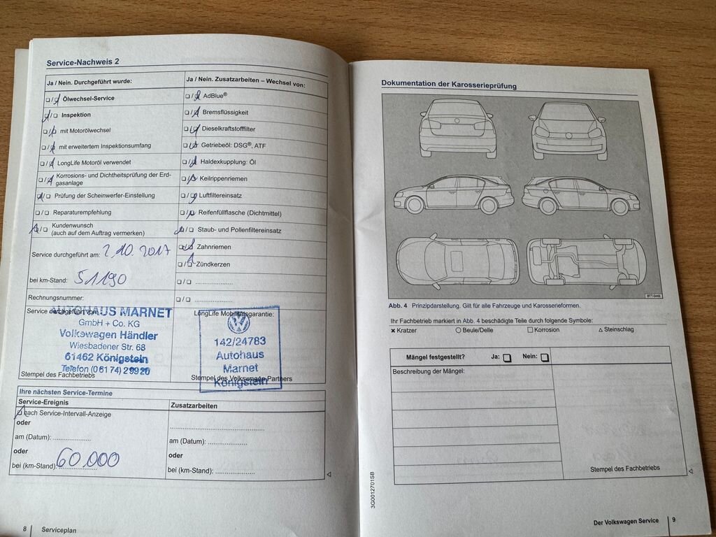 Volkswagen Golf Kombi 2,0 l 110 kw