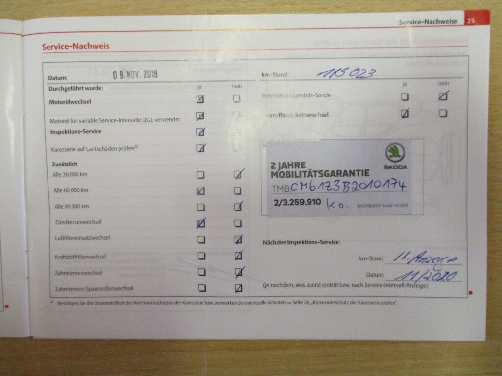 Škoda Octavia Sedan 1,2 l 77 kw