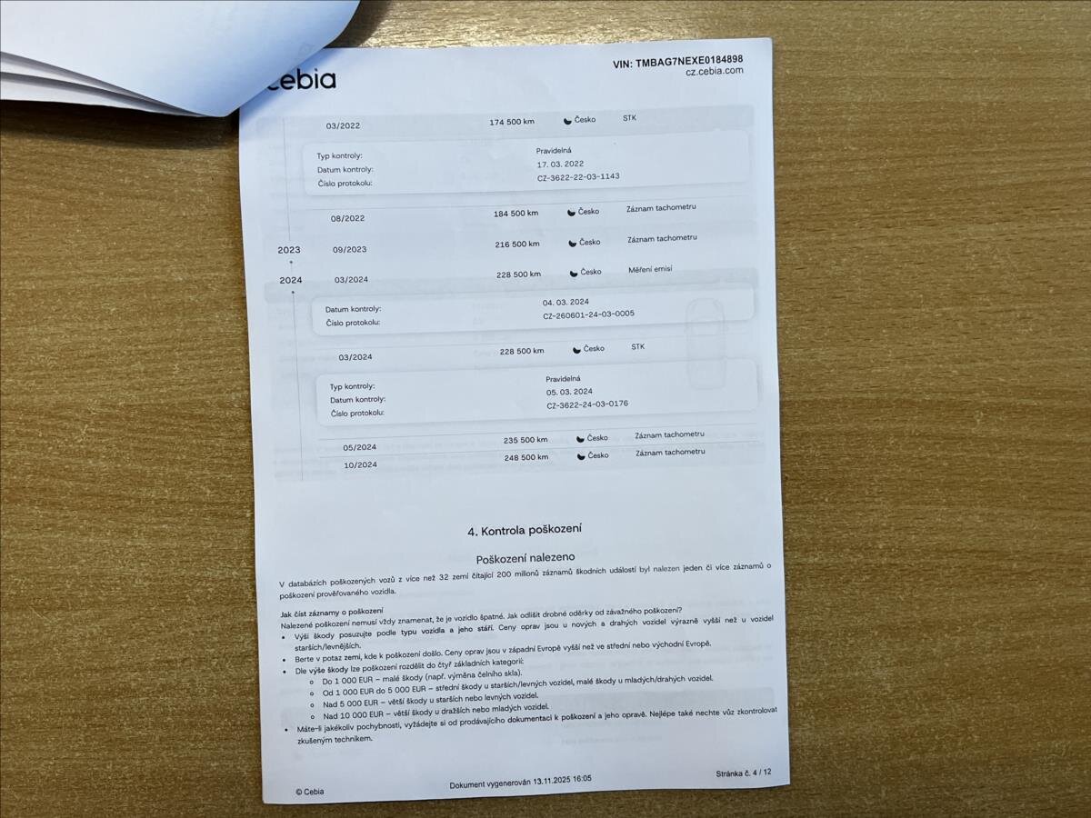 Škoda Octavia Liftback 1,6 l 77 kw