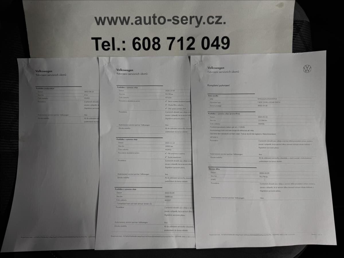 Volkswagen T-Roc SUV 2,0 l 140 kw