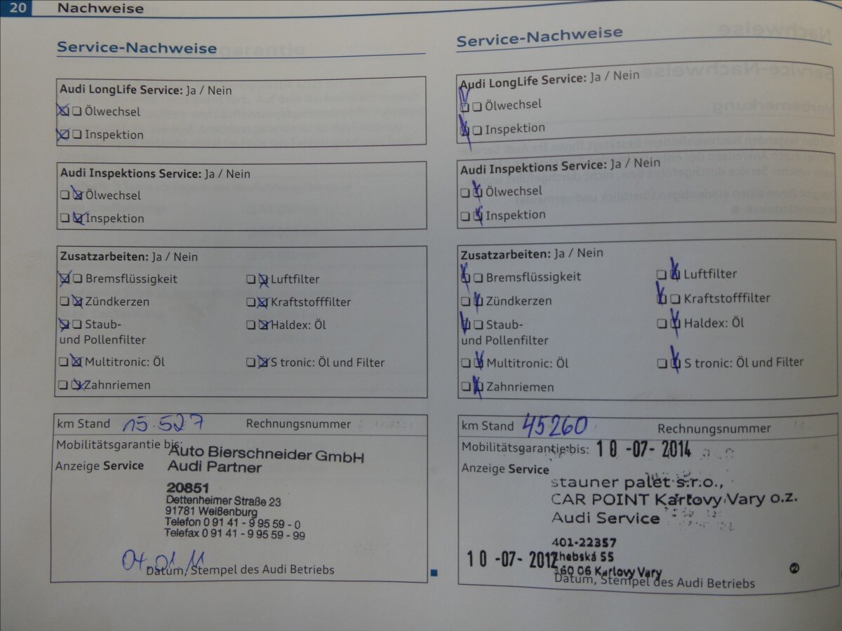 Audi A4 Sedan / Limuzína 2,0 l 105 kw