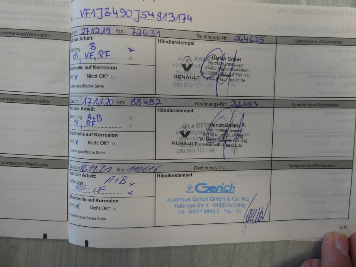 Renault Scénic MPV 1,5 l 81 kw