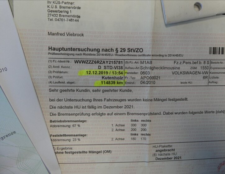 Volkswagen Polo Hatchback 1,4 l 63 kw