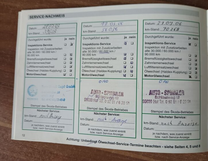 Škoda Octavia Kombi 2,0 l 85 kw