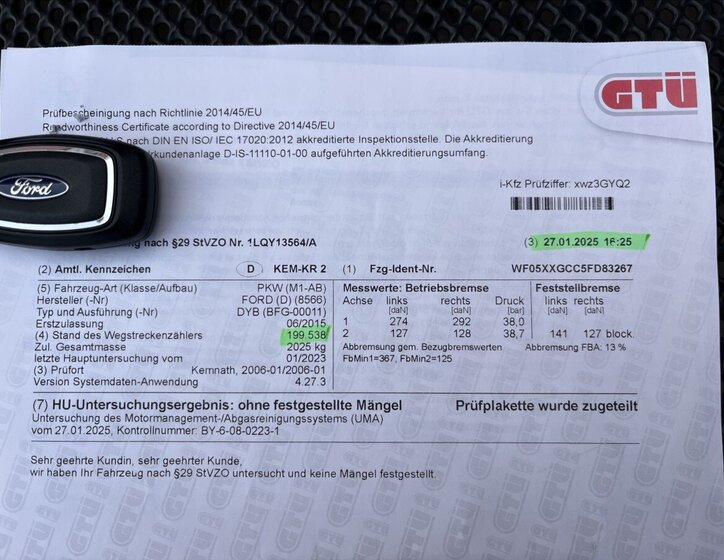 Ford Focus Hatchback 2,0 l 184 kw