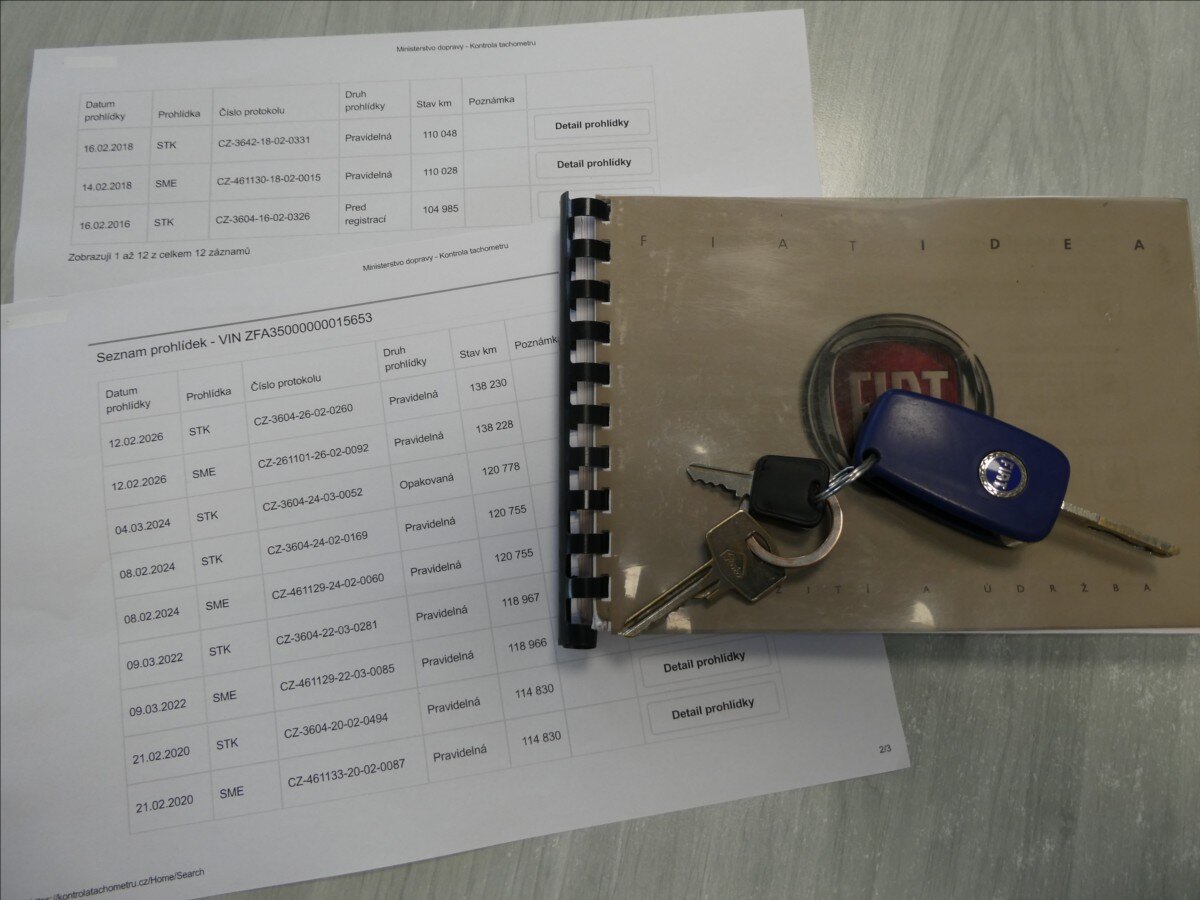 Fiat Idea Hatchback 1,4 l 70 kw