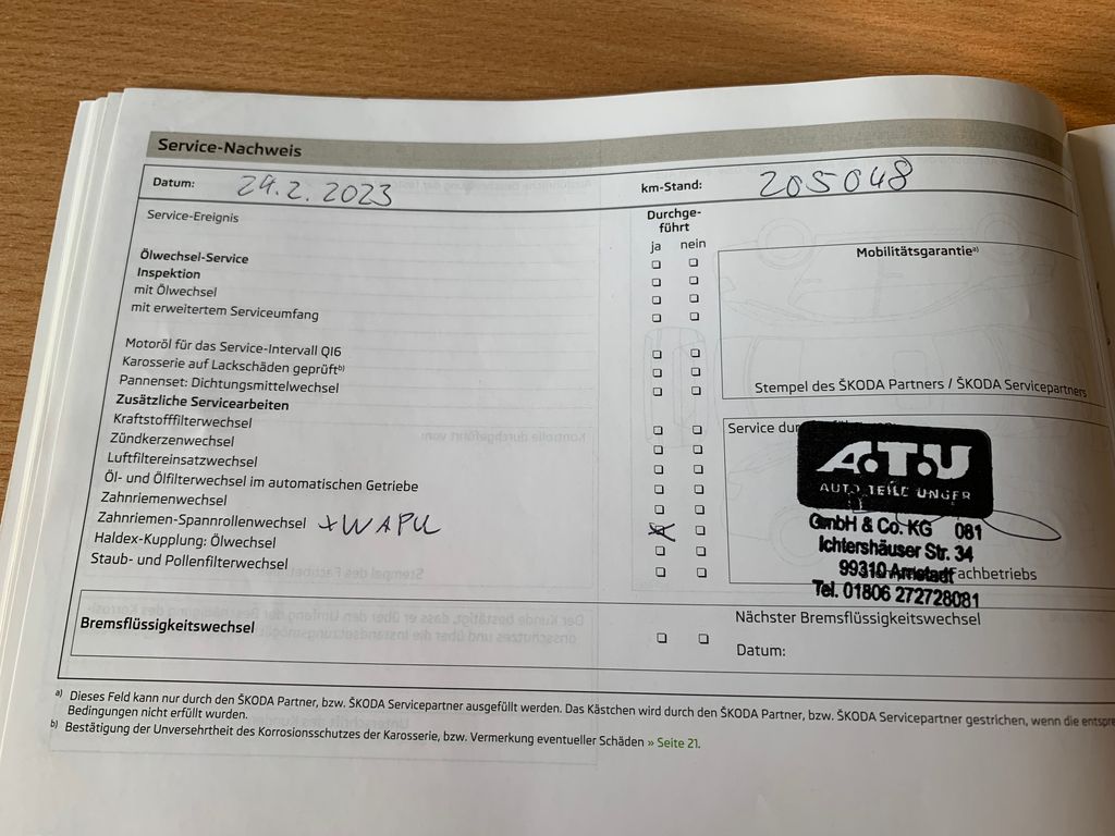 Škoda Octavia Kombi 2,0 l 110 kw