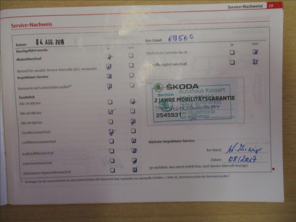 Škoda Octavia Sedan 1,2 l 77 kw