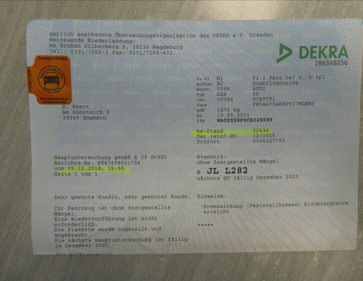 Audi A3 Hatchback 1,6 l 77 kw