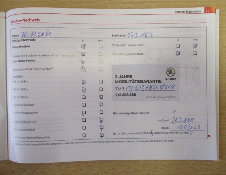 Škoda Octavia Sedan 1,4 l 90 kw