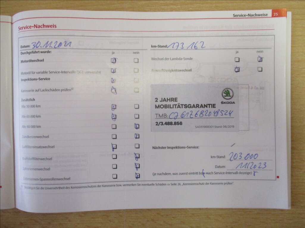 Škoda Octavia Sedan 1,4 l 90 kw