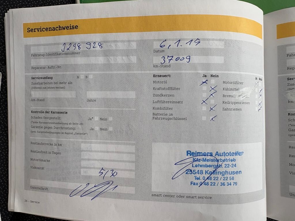 Smart Fortwo Kupé 698,0 45 kw