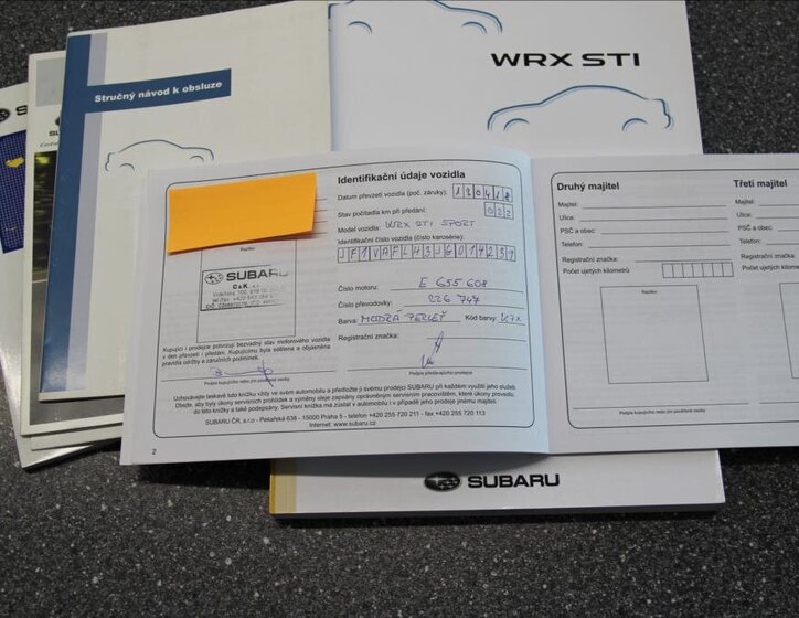 Subaru WRX STI Ostatní 2,5 l 221 kw