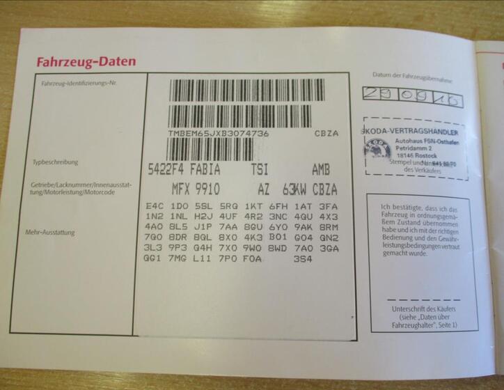 Škoda Fabia 28