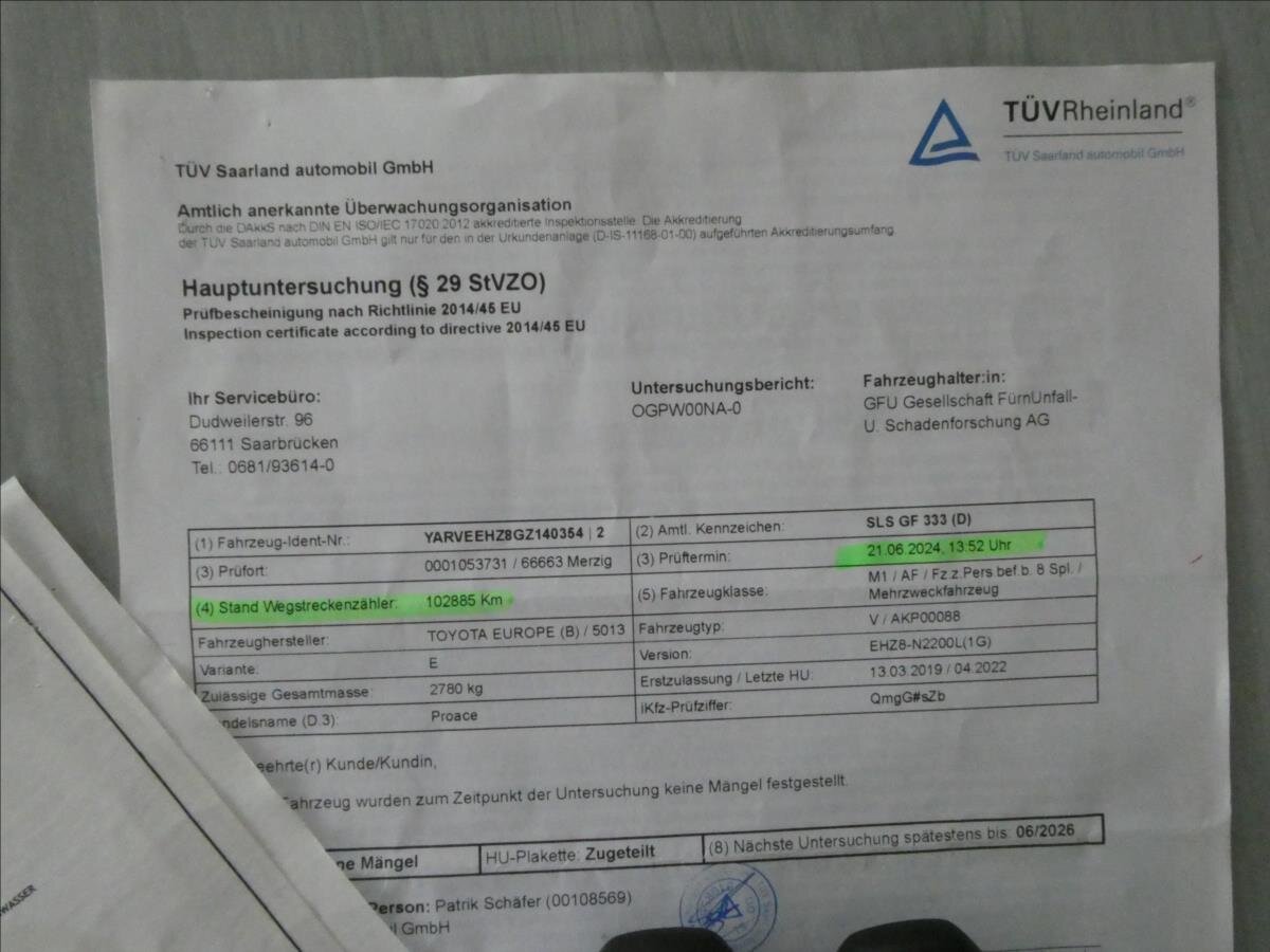 Toyota ProAce Verso Kombi 2,0 l 130 kw