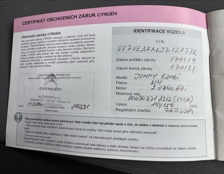 Citroën Jumpy Kombi 2,0 l 110 kw