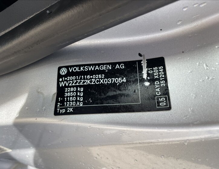 Volkswagen Caddy Kombi 1,6 l 75 kw