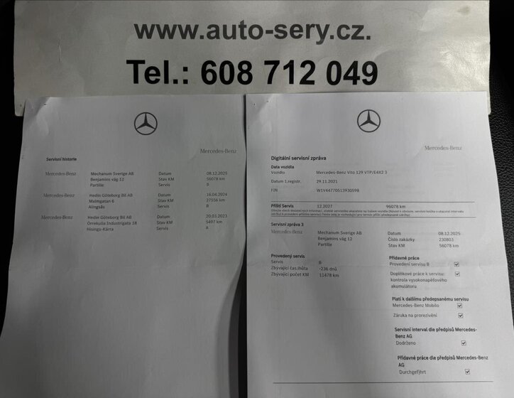 Mercedes-Benz Vito Ostatní 0,0 150 kw