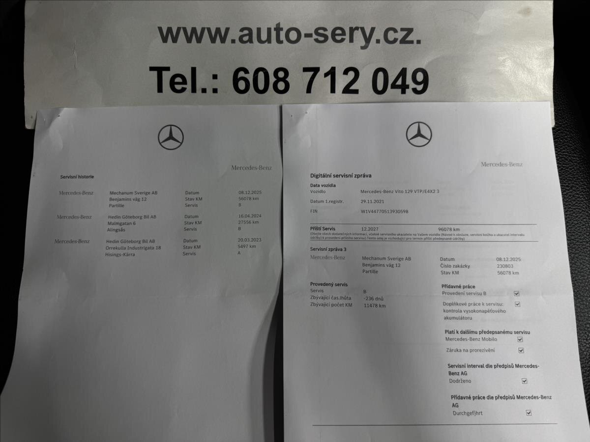 Mercedes-Benz Vito Ostatní 0,0 150 kw