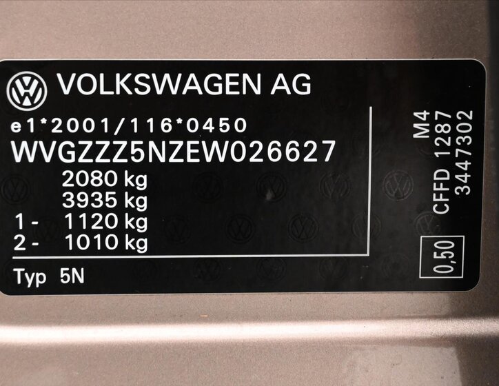 Volkswagen Tiguan SUV 2,0 l 81 kw