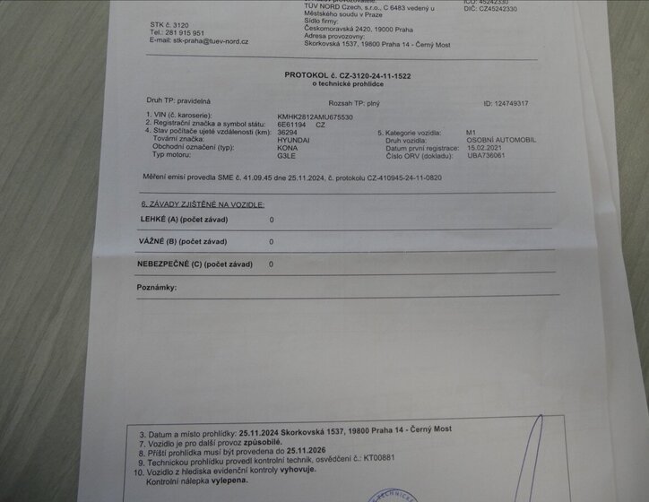 Hyundai Kona SUV / Terénní 998,0 88 kw