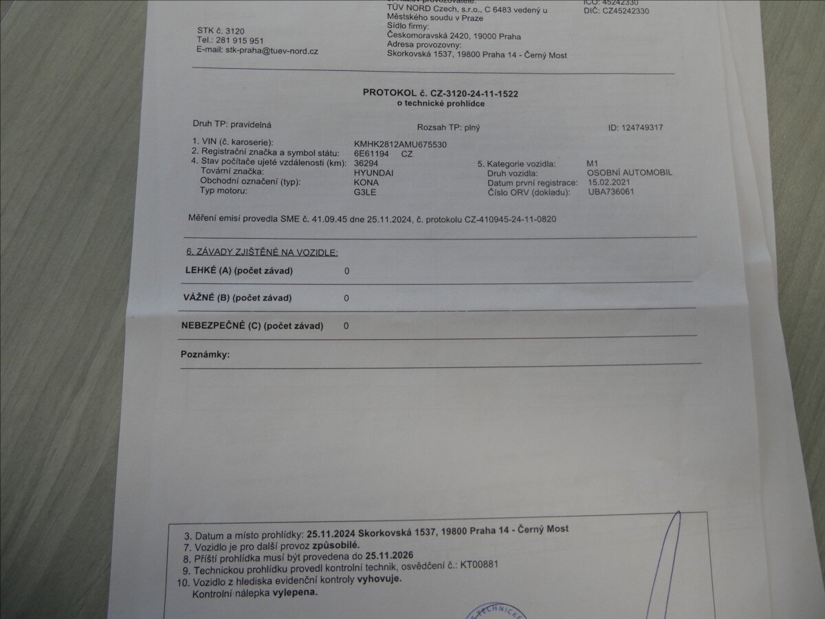 Hyundai Kona SUV / Terénní 998,0 88 kw