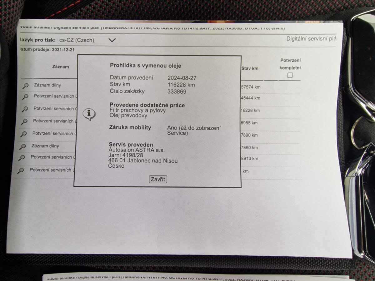 Škoda Octavia Liftback 2,0 l 147 kw
