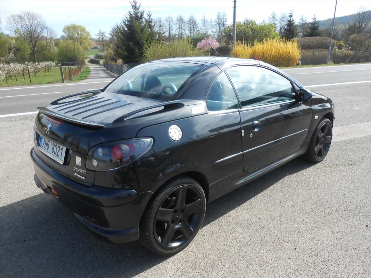 Peugeot 206 Kabriolet 1,6 l 80 kw