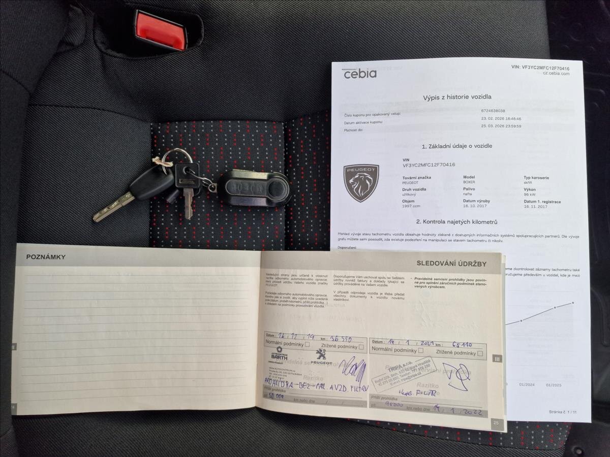 Peugeot Boxer Skříň 2,0 l 96 kw