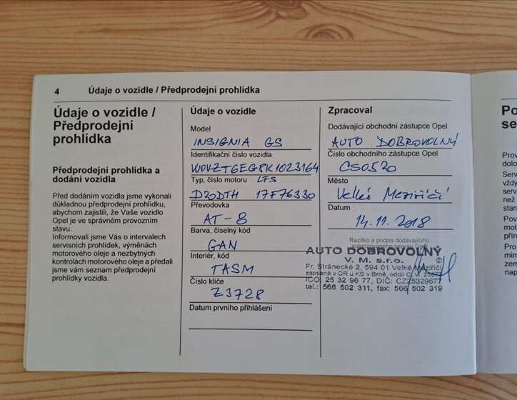 Opel Insignia Liftback 2,0 l 125 kw