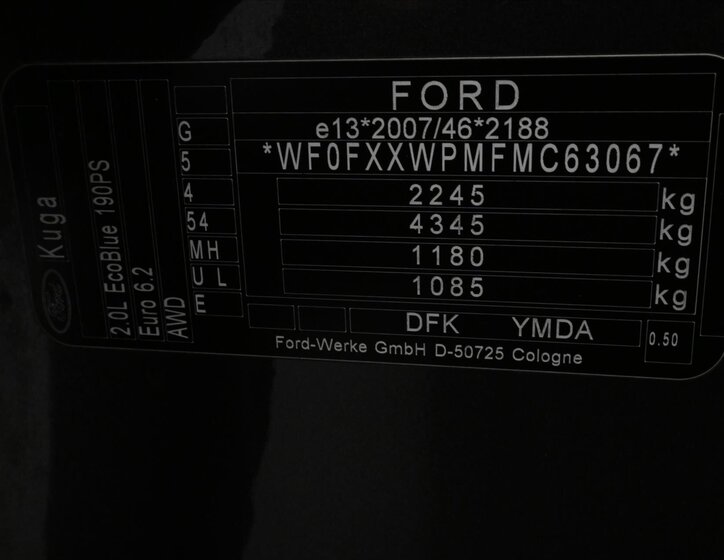 Ford Kuga SUV 2,0 l 140 kw