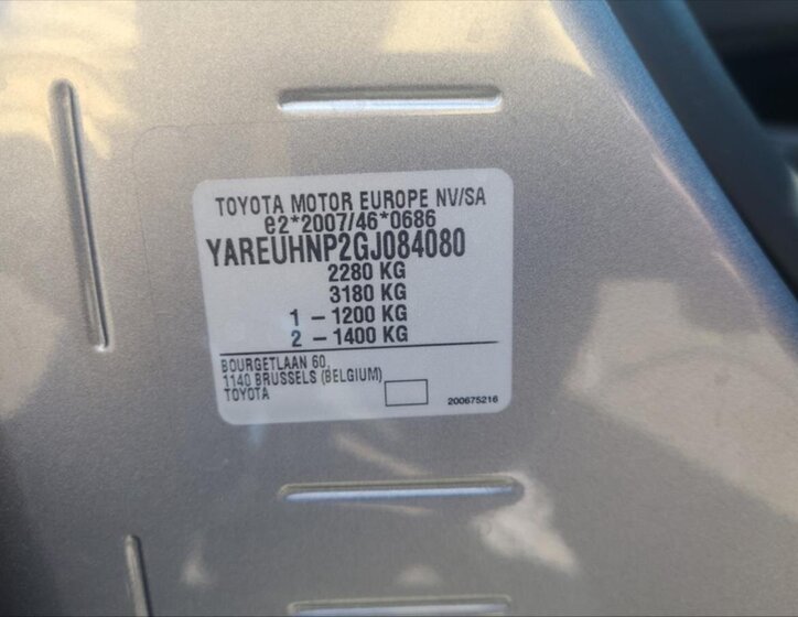 Toyota ProAce Kombi 1,2 l 81 kw