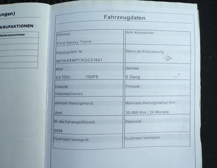 Ford Galaxy Kombi 2,0 l 110 kw