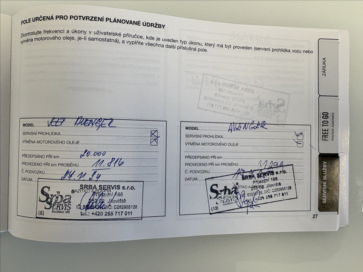 Jeep Avenger Sedan / Limuzína 1,2 l 74 kw