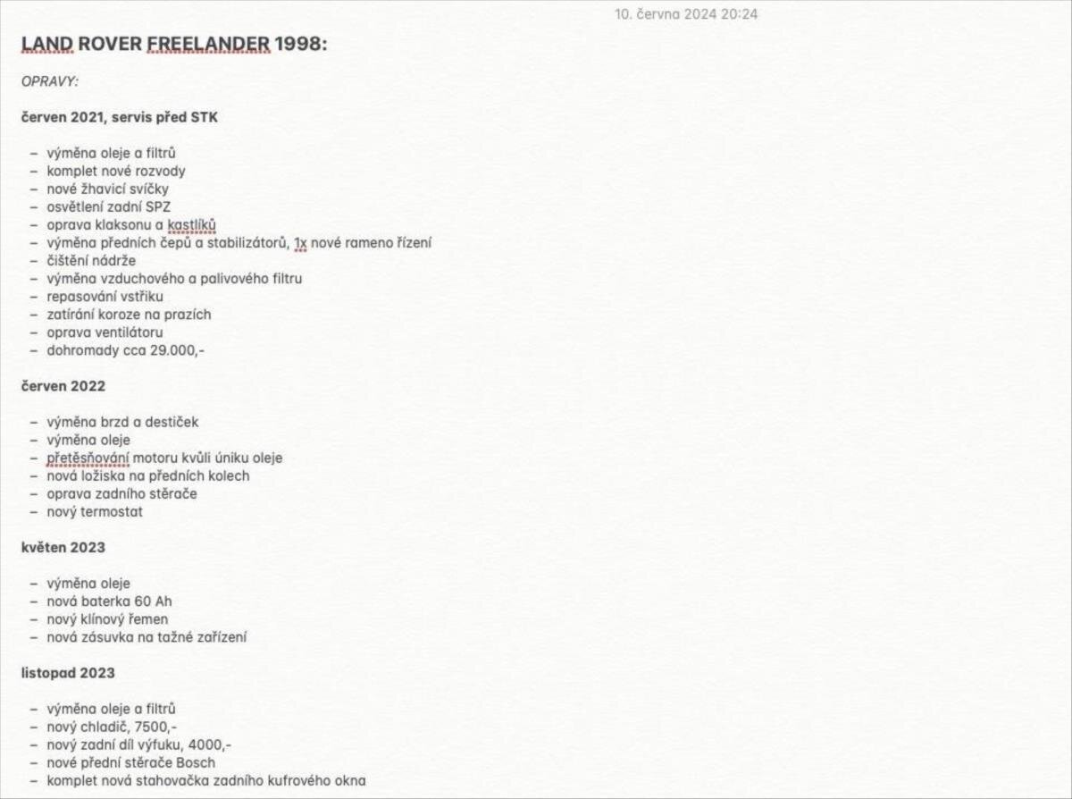Land Rover Freelander SUV 2,0 l 72 kw