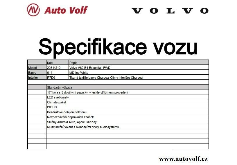 Volvo V60 Kombi 2,0 l 145 kw