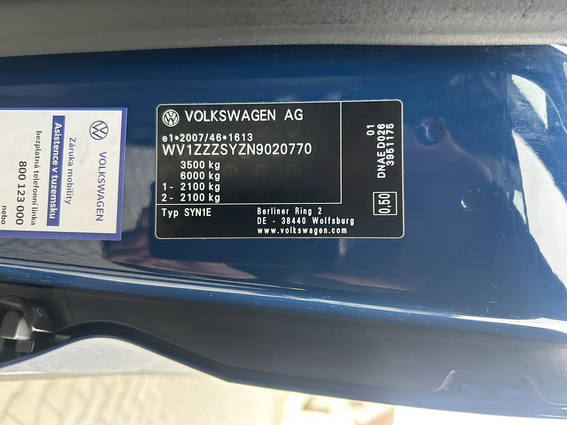 Volkswagen Crafter Užitková 2,0 l 103 kw