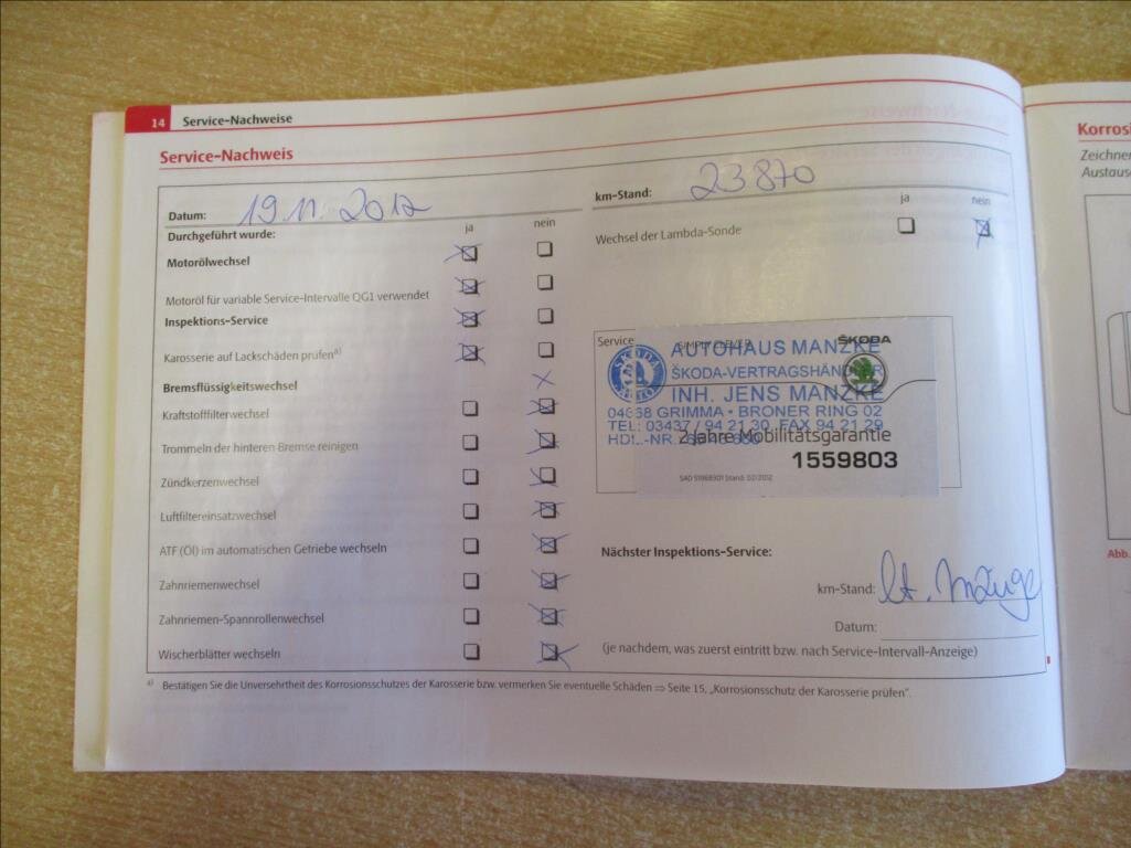 Škoda Roomster MPV 1,4 l 63 kw