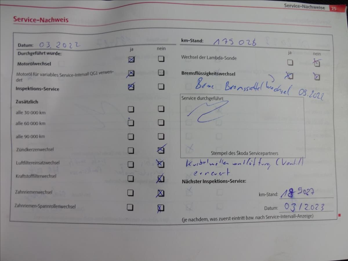 Škoda Octavia Kombi 1,8 l 118 kw