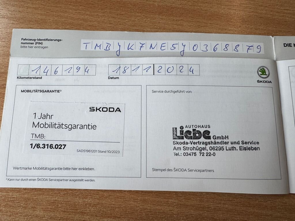 Škoda Octavia Kombi 2,0 l 135 kw