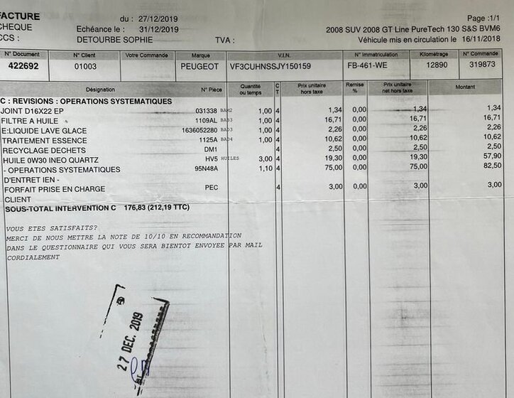 Peugeot 2008 SUV 1,2 l 96 kw