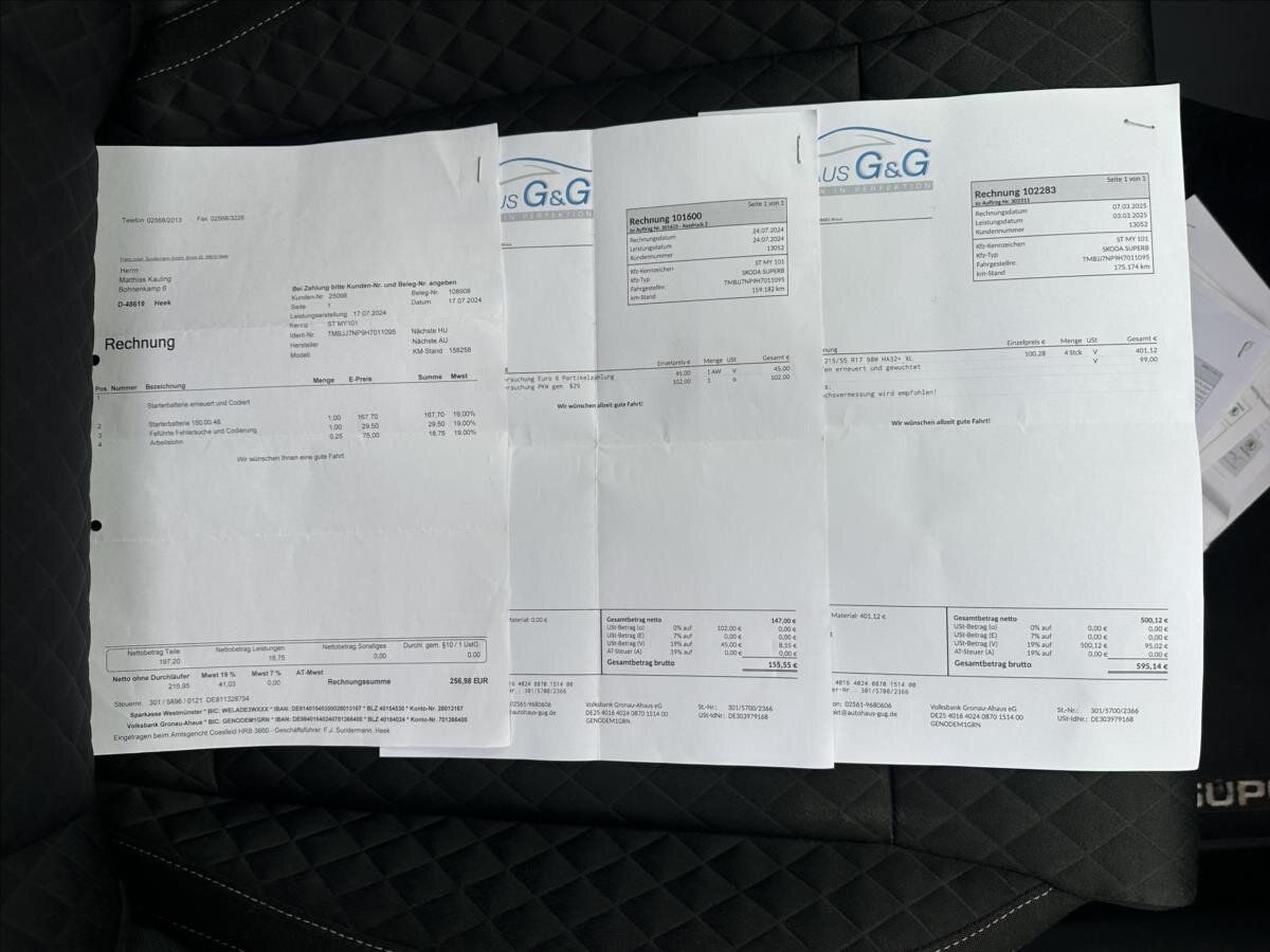 Škoda Superb Kombi 2,0 l 140 kw