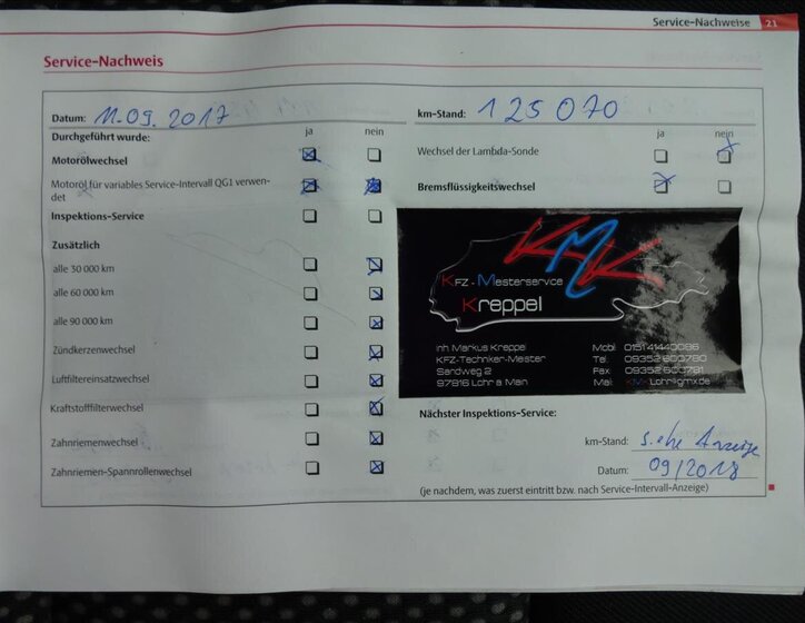 Škoda Octavia Kombi 1,8 l 118 kw