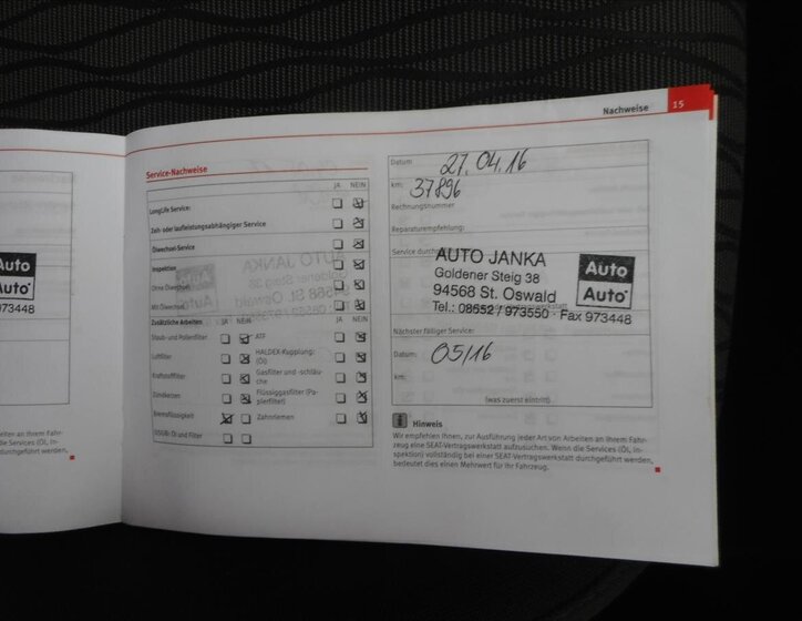 Seat Leon Hatchback 1,4 l 90 kw